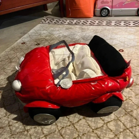 Build A Bear BAB Workshop BABW Red Plush Cruising Convertible Car - Picture 5 of 12